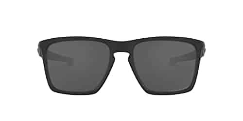 Oakley Men's OO9341 Sliver XL Rectangular Sunglasses, Matte Black/Grey Polarized, 57 mm Oakley Men's OO9341 Sliver XL Rectangular Sunglasses, Matte Black/Grey Polarized, 57 mm