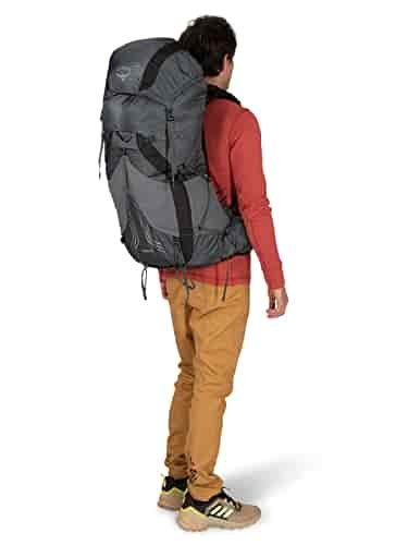 Osprey Exos 48 Men's Ultralight Backpacking Backpack, Tungsten Grey, Large/X-Large Osprey Exos 48 Men's Ultralight Backpacking Backpack, Tungsten Grey, Large/X-Large