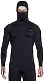 TSLA Men's Thermal Compression Shirts Hoodie with Mask, Long Sleeve Winter Sports Base Layer Top, Active Running Shirt, Heatlock Hoodie Black, X-Large TSLA Men's Thermal Compression Shirts Hoodie with Mask, Long Sleeve Winter Sports Base Layer Top, Active Running Shirt, Heatlock Hoodie Black, X-Large