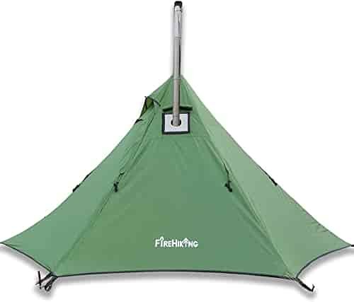 FireHiking Hot Tent with Stove Jack, with Inner Mesh Teepee Tent for 1-2 Person FireHiking Hot Tent with Stove Jack, with Inner Mesh Teepee Tent for 1-2 Person