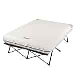 Coleman Camping Cot, Air Mattress, and Pump Combo | Folding Camp Cot and Air Bed with Side Tables and Battery Operated Pump Coleman Camping Cot, Air Mattress, and Pump Combo | Folding Camp Cot and Air Bed with Side Tables and Battery Operated Pump