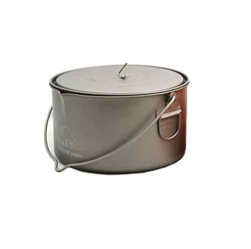 TOAKS Titanium 2000ml Pot with Bail Handle TOAKS Titanium 2000ml Pot with Bail Handle