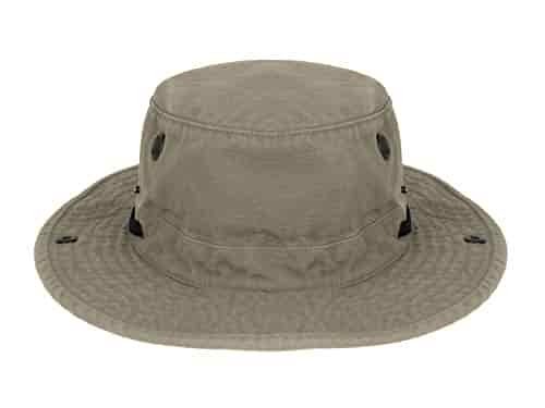 Tilley Unisex T3 Wanderer Hat (Khaki, 7 1/2)