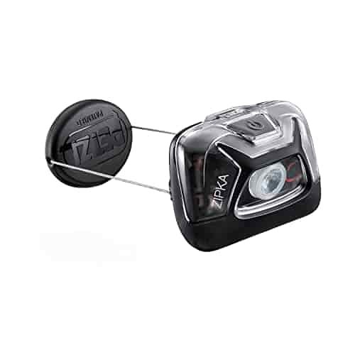 PETZL, ZIPKA Compact Headlamp with 300 Lumens and Retractable Cord for Hiking and Camping, Black PETZL, ZIPKA Compact Headlamp with 300 Lumens and Retractable Cord for Hiking and Camping, Black