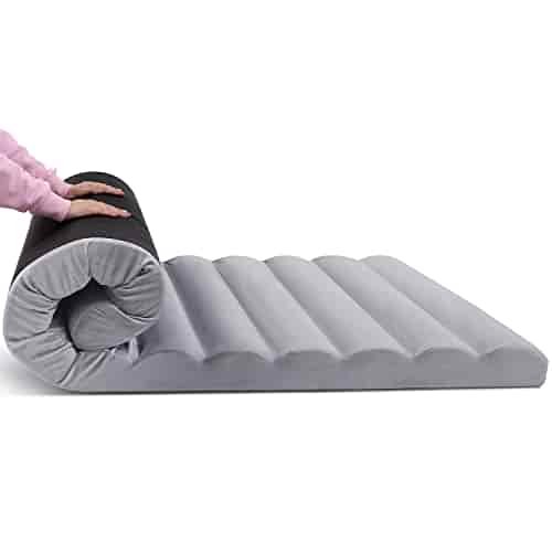 MeMoreCool Memory Foam Camping Mattress Pad 4" Foldable Floor Mattress, Portable Roll Up Mattress for Floor, Adults Portable Sleeping Pad & Guest Bed, Roll Out Mattress for Camping/Car/Travel, Cot MeMoreCool Memory Foam Camping Mattress Pad 4" Foldable Floor Mattress, Portable Roll Up Mattress for Floor, Adults Portable Sleeping Pad & Guest Bed, Roll Out Mattress for Camping/Car/Travel, Cot