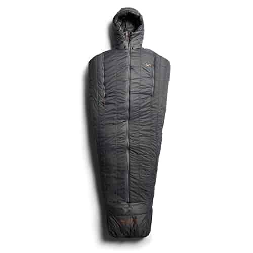 SITKA Gear Unisex Adult Kelvin Aerolite 30 Packable Sleeping Bag, Lead, Regular (up to 6') SITKA Gear Unisex Adult Kelvin Aerolite 30 Packable Sleeping Bag, Lead, Regular (up to 6')