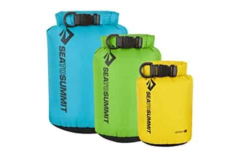 Sea to Summit Lightweight Dry Sack 3-Piece Dry Bag Set, 1L, 2L, and 4L Sea to Summit Lightweight Dry Sack 3-Piece Dry Bag Set, 1L, 2L, and 4L