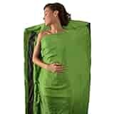 Sea to Summit Premium Silk Sleeping Bag Liner, Rectangular (73x37 inches), Green Sea to Summit Premium Silk Sleeping Bag Liner, Rectangular (73x37 inches), Green