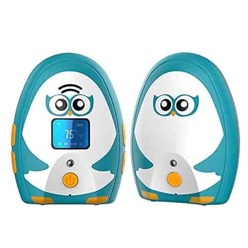 TimeFlys Audio Baby Monitor Mustang OL, Two-Way Talk, Long Range up to 1000 ft, Temperature Monitoring and Warning, Lullabies, Vibration, LCD Display, 1 Adaptor 2 Sets of Rechargeable Batteries TimeFlys Audio Baby Monitor Mustang OL, Two-Way Talk, Long Range up to 1000 ft, Temperature Monitoring and Warning, Lullabies, Vibration, LCD Display, 1 Adaptor 2 Sets of Rechargeable Batteries
