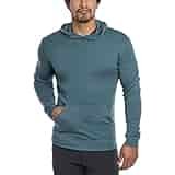 Woolly Clothing Men's Merino Pro-Knit Wool Pullover Hoodie - Wicking Breathable Anti-Odor XL STN Woolly Clothing Men's Merino Pro-Knit Wool Pullover Hoodie - Wicking Breathable Anti-Odor XL STN