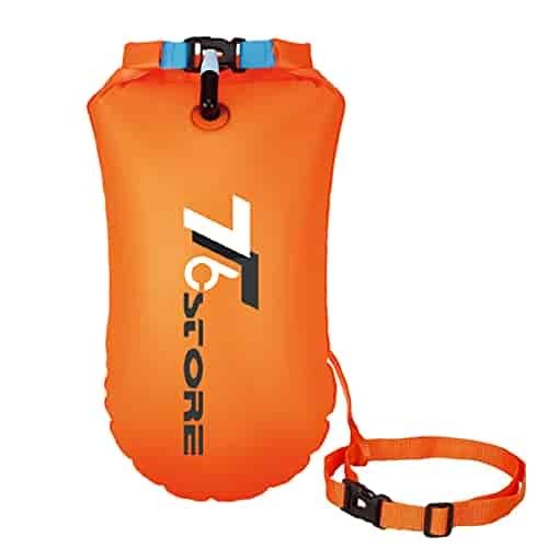 T6 20L Swim Buoy Waterproof Dry Bag Swim Safety Float Keep Gear Dry for Boating Kayaking Fishing Rafting Swimming Training and Camping T6 20L Swim Buoy Waterproof Dry Bag Swim Safety Float Keep Gear Dry for Boating Kayaking Fishing Rafting Swimming Training and Camping