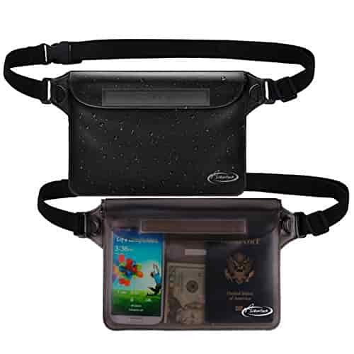 AiRunTech Waterproof Pouch with Waist Strap (2 Pack) | Beach Accessories Best Way to Keep Your Phone and Valuables Safe and Dry | Perfect for Boating Swimming Snorkeling Kayaking Beach Pool Water Park AiRunTech Waterproof Pouch with Waist Strap (2 Pack) | Beach Accessories Best Way to Keep Your Phone and Valuables Safe and Dry | Perfect for Boating Swimming Snorkeling Kayaking Beach Pool Water Park