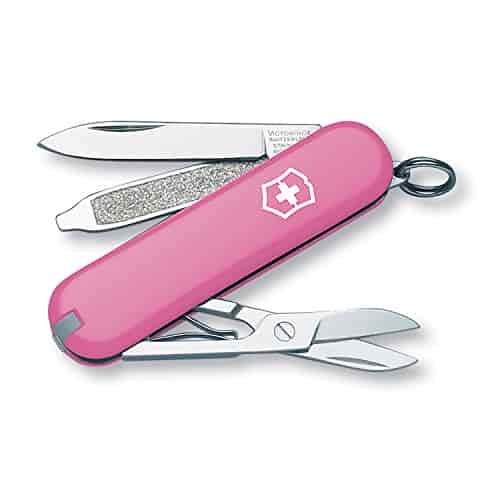 Victorinox Swiss Army Classic SD Pocket Knife, Pink, 58mm Victorinox Swiss Army Classic SD Pocket Knife, Pink, 58mm