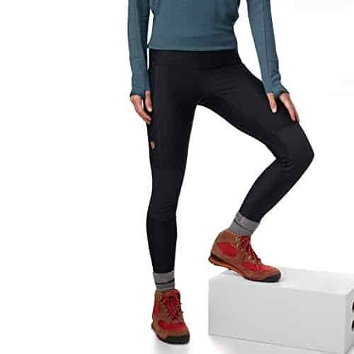 Fjallraven Abisko Trekking Tights - Women's Black X-Small Fjallraven Abisko Trekking Tights - Women's Black X-Small