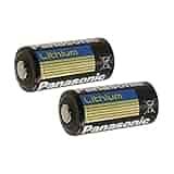Panasonic BAT002 x 2 CR123A Lithium 3V Photo Lithium Batteries, 0.67" Dia x 1.36" H (17.0 mm x 34.5 mm), Black, Gold, Blue (Pack of 2) Panasonic BAT002 x 2 CR123A Lithium 3V Photo Lithium Batteries, 0.67" Dia x 1.36" H (17.0 mm x 34.5 mm), Black, Gold, Blue (Pack of 2)