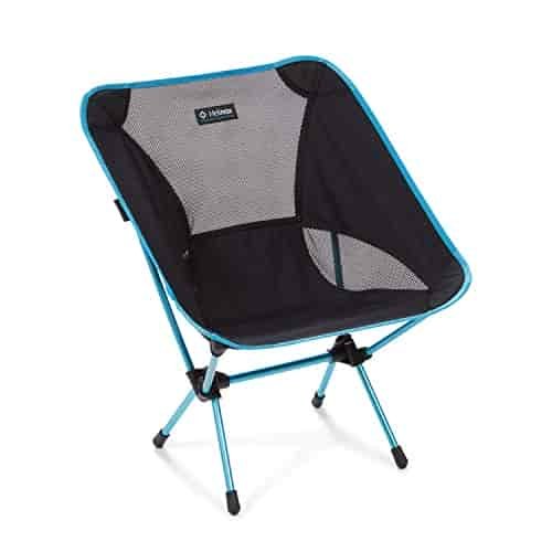 Helinox Chair One Original Lightweight, Compact, Collapsible Camping Chair, Black/Blue Helinox Chair One Original Lightweight, Compact, Collapsible Camping Chair, Black/Blue