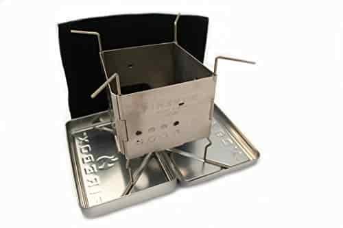 Firebox Ultralight Titanium Nano Stove G2 + X-Case Kit - Wood Burning/Multi Fuel - Folding Camp/Bushcraft Firebox Ultralight Titanium Nano Stove G2 + X-Case Kit - Wood Burning/Multi Fuel - Folding Camp/Bushcraft