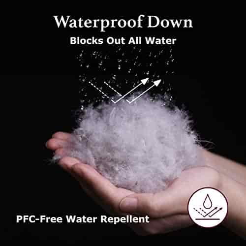 ARTEACO Quickly Warm Down Comforter, King Bed Size, Fill Power 800, Hydrophobic 90/10 Charcoal Down Filled, Lightweight, Fluffy, All Season,70% Egyptian Cotton, 30% Micro Polyester Fabric (106" x 90") ARTEACO Quickly Warm Down Comforter, King Bed Size, Fill Power 800, Hydrophobic 90/10 Charcoal Down Filled, Lightweight, Fluffy, All Season,70% Egyptian Cotton, 30% Micro Polyester Fabric (106" x 90")