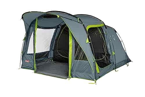Coleman Tent Vail 4/6, Family Tent for 4/6 Persons, Large Camping Tent with 2/3 Extra-Large Sleeping compartments and Vestibule, Quick to Set up, Waterproof HH 4,000 mm Coleman Tent Vail 4/6, Family Tent for 4/6 Persons, Large Camping Tent with 2/3 Extra-Large Sleeping compartments and Vestibule, Quick to Set up, Waterproof HH 4,000 mm