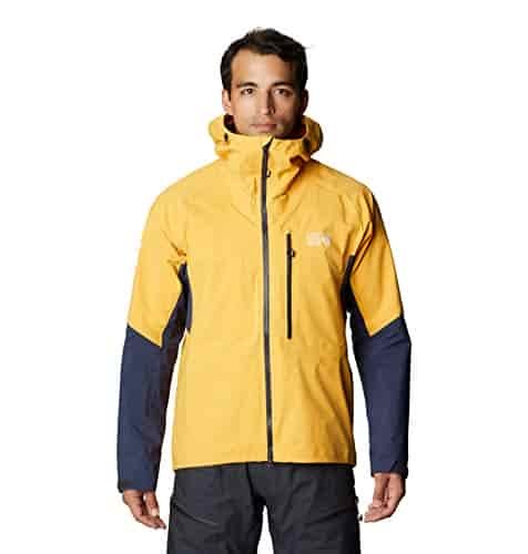 Mountain Hardwear Men's Standard Exposure/2 Gore Tex Pro LT Jacket, Gold Hour, Small Mountain Hardwear Men's Standard Exposure/2 Gore Tex Pro LT Jacket, Gold Hour, Small
