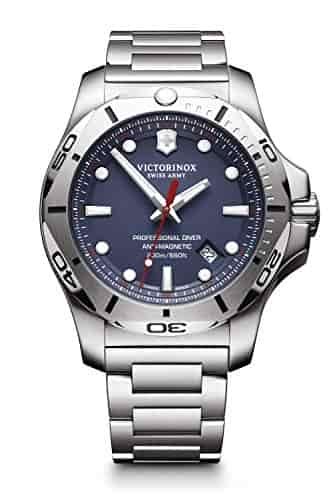 Victorinox Swiss Army Men's I.N.O.X. Swiss-Quartz Watch with Stainless-Steel Strap, Silver, 22 (Model: 241782) Victorinox Swiss Army Men's I.N.O.X. Swiss-Quartz Watch with Stainless-Steel Strap, Silver, 22 (Model: 241782)