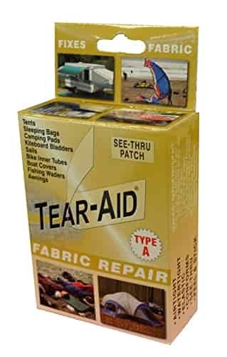 Tear-Aid Fabric Repair Kit, Gold Box Type A, Single Tear-Aid Fabric Repair Kit, Gold Box Type A, Single