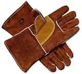 ZP1708 Heat Resistant Welding Gloves for Welding Gardening Camping Fireplace Hearth Stove Barbecue (Brown) ZP1708 Heat Resistant Welding Gloves for Welding Gardening Camping Fireplace Hearth Stove Barbecue (Brown)