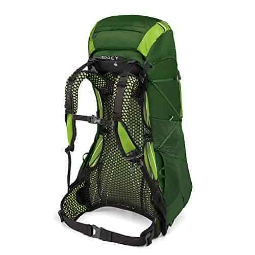 Osprey Exos 48 Men's Backpacking Backpack, Blaze Black, Small Osprey Exos 48 Men's Backpacking Backpack, Blaze Black, Small