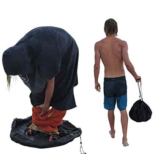 Ho Stevie! Durable Wetsuit Changing Mat / Waterproof Dry-Bag for Surfers (Black) Ho Stevie! Durable Wetsuit Changing Mat / Waterproof Dry-Bag for Surfers (Black)