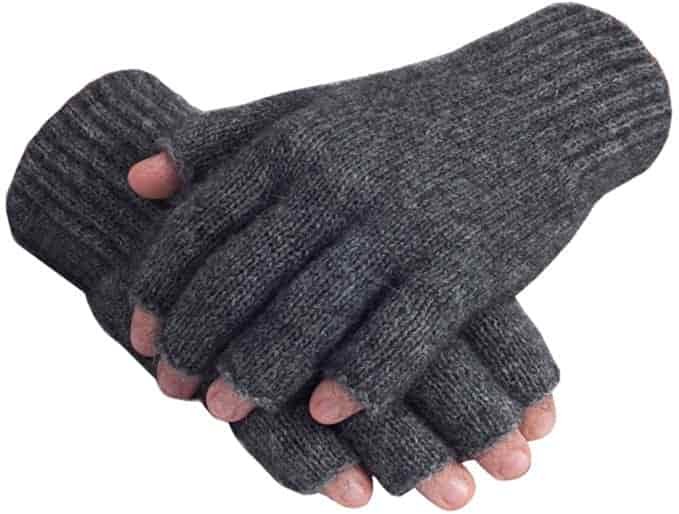 Possum Merino Fingerless Gloves