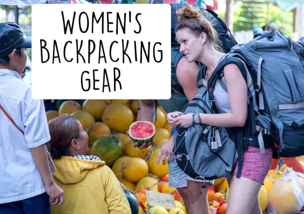 Women's Backpacking Checklist Thailand