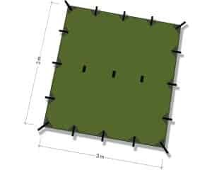DD Hammocks Camping Tarp