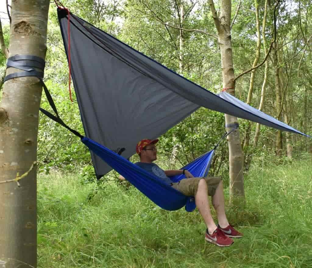 Bear Butts Double Hammock Review Sitting