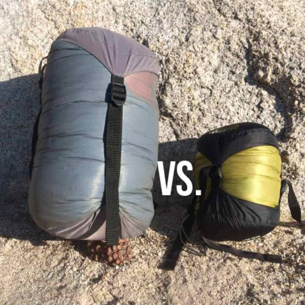 How to reduce pack weight with lighter insulation
