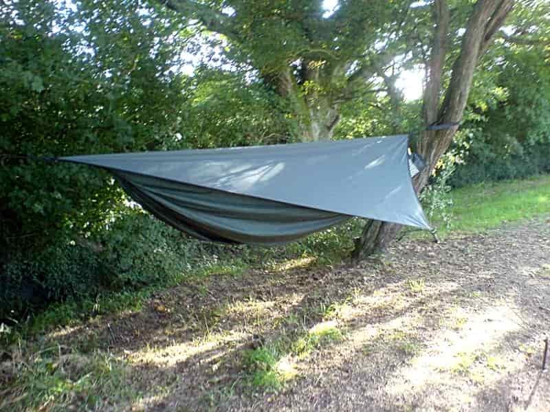 hammock and tarp vs camping tent