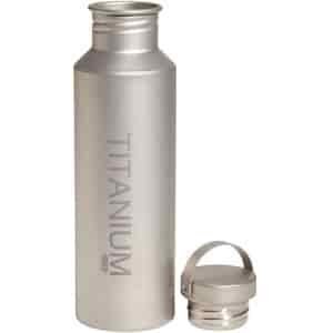 Vargo Titanium Water Bottle with titanium lid