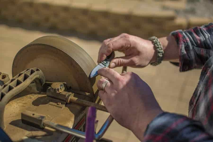 pocket knife sharpening stone