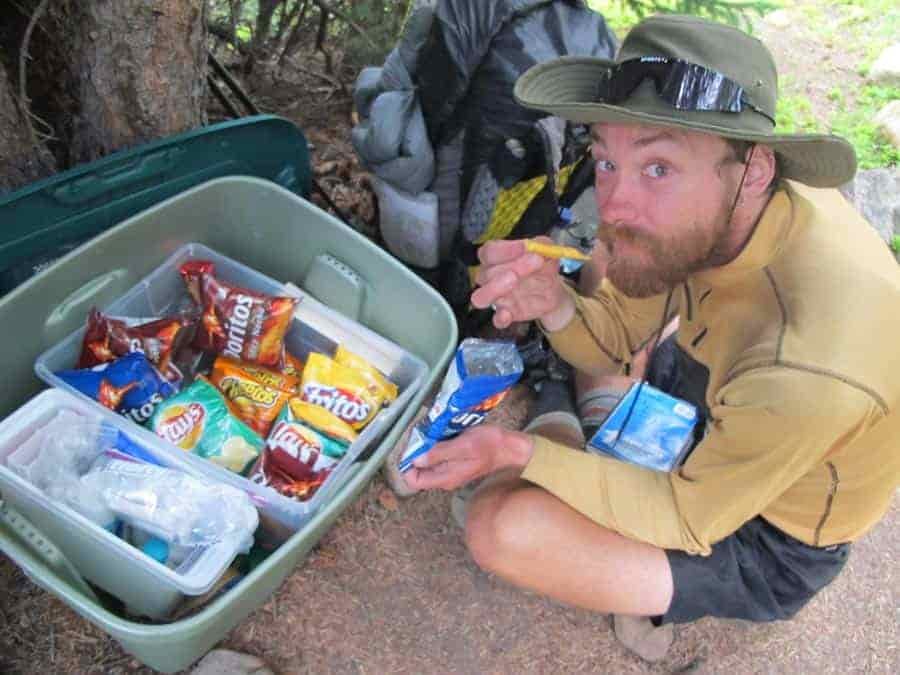 Thru Hiker with an honesty box