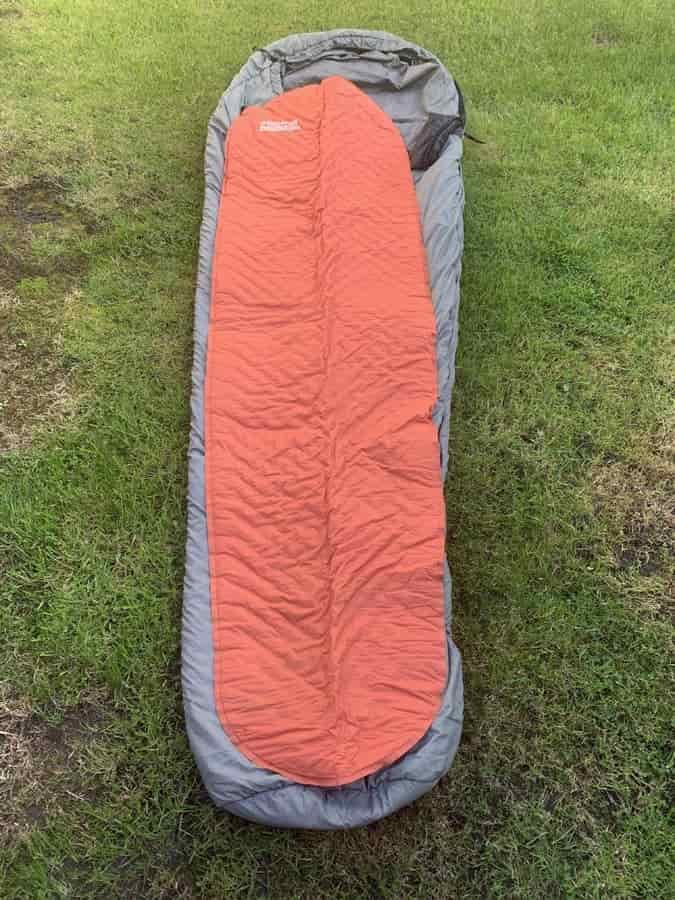 sleeping pad inside or outside sleeping bag
