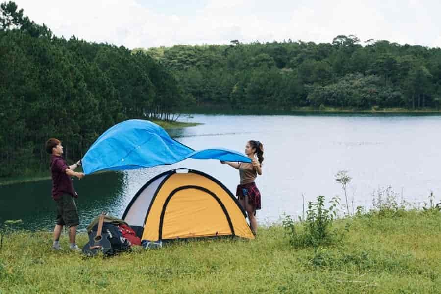 Using A Tarp Over A Tent