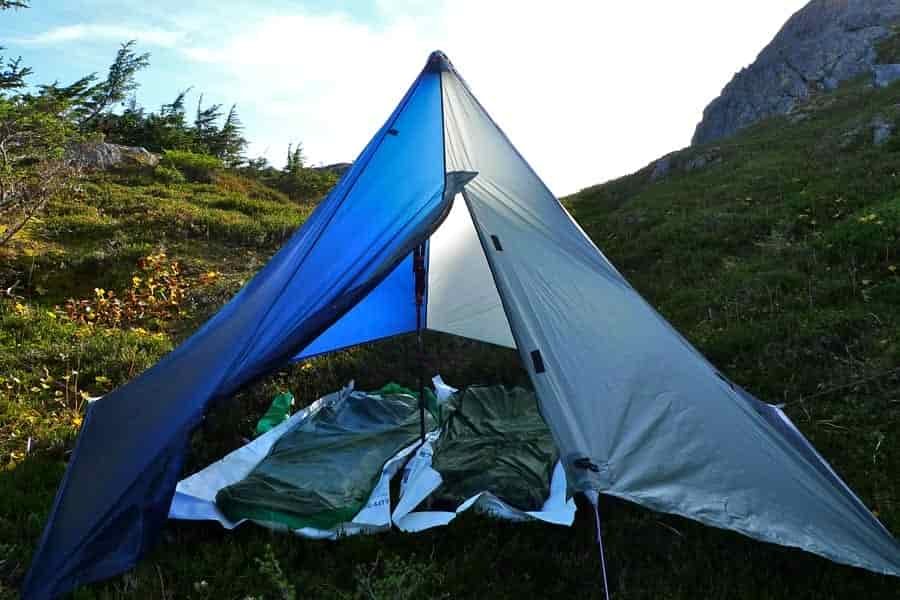 single skin tent