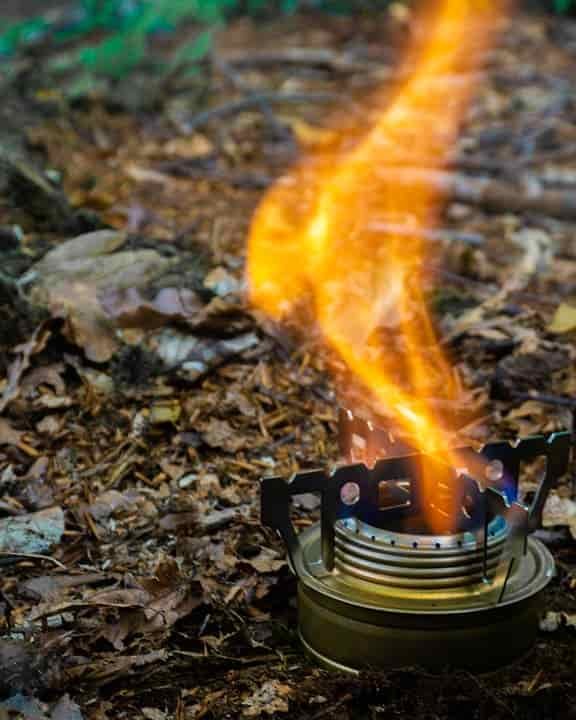 using camp fuel that has gone bad