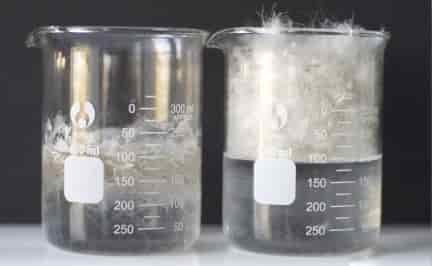 hydrophobic down vs down