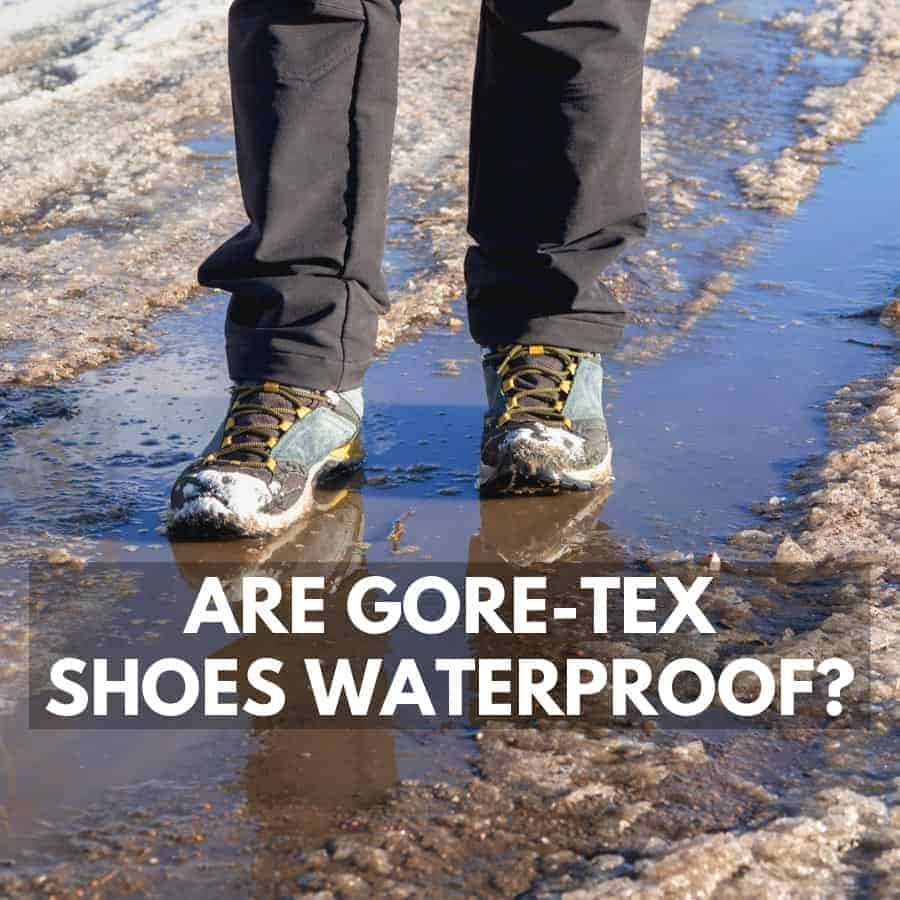Are Gore-Tex Shoes Waterproof