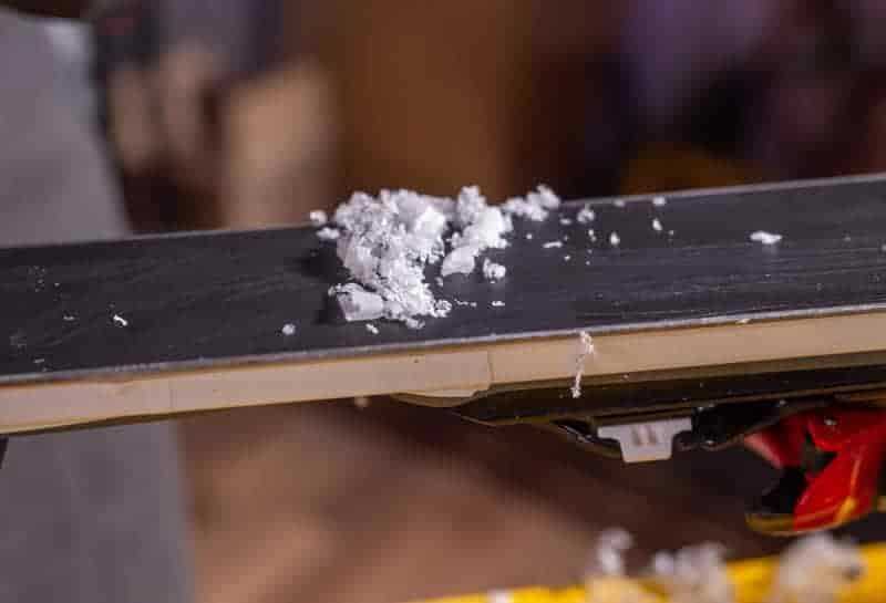 cost of getting skis waxed and polished