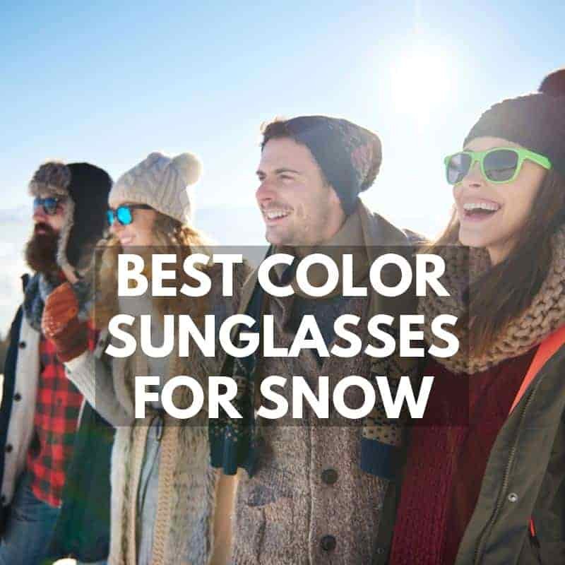 Best Color Sunglasses for Snow