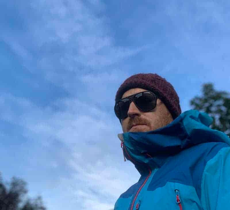 Nordic Skiing with Shades on