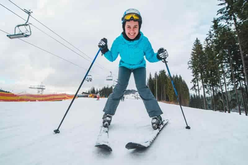 Ski Mask or Sunglasses for Beginners