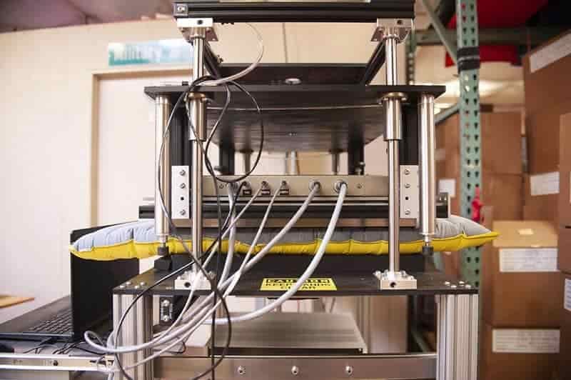 Thermarest testing machine ASTM R-value system