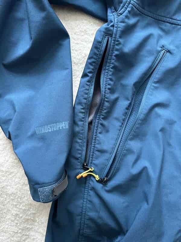 waterproof rating of Gore Windstopper